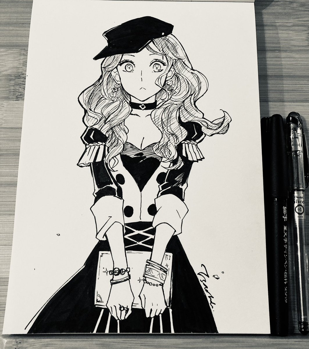 Dorothea 

I wanted to draw situation of her little surprise.

 #inktober2020 #FE3H 