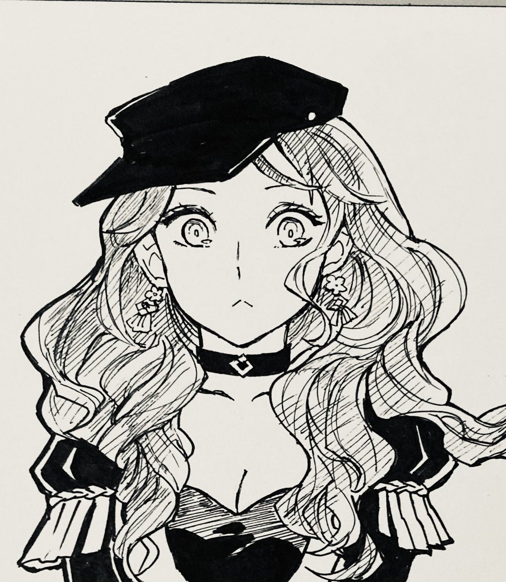 Dorothea 

I wanted to draw situation of her little surprise.

 #inktober2020 #FE3H 