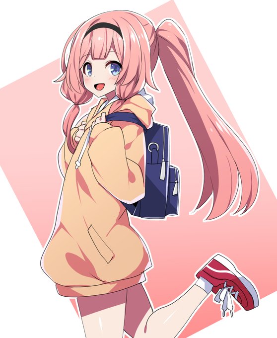 パーカーワンピ+ンゴちゃん 