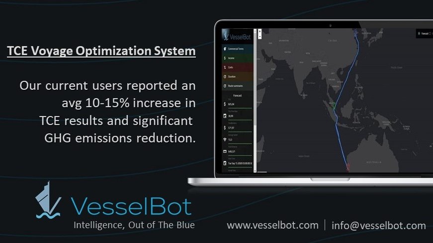 VesselBot's tweet image. Are you faced with the usual problem market stakeholders have of thin profit margins on your vessel operations or are looking to decrease vessel Operations cost? Explore our #TCEOptimizationSupportSystem here: lnkd.in/dVmunuM 
#IntelligenceOutOfTheBlue #VoyageOptimization