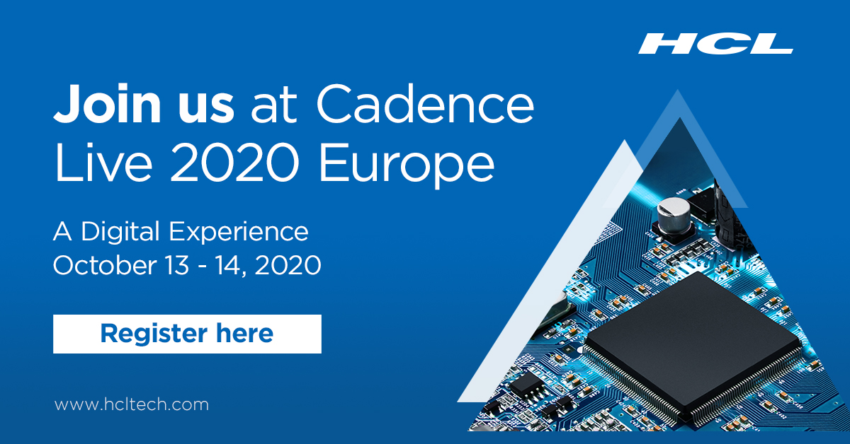 sankalpsemi's tweet photo. Meet us in our virtual booth at #CadenceLive 2020 Europe on 13th &amp; 14th Oct’20 to discuss the best in the #semiconductor industry
https://t.co/mOwMzyksxs https://t.co/atsDRXRCpj