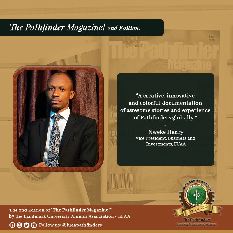 luaapathfinders's tweet photo. Our executives share their thoughts about the latest edition of #ThePathfinderMagazine!
Did you miss this?
Access a #digital copy today by clicking the link on our bio: https://t.co/Wwm7J01JYE
Enjoy #reading.π
#LUAA #Pathfinders #Executives #Service #Leaders #Magazine https://t.co/GQjkcWLGjF