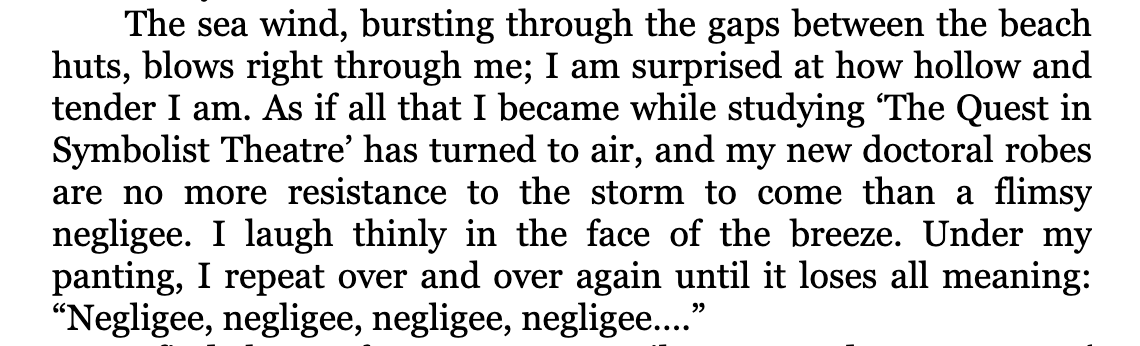 KirstySedgman's tweet photo. #MenWritingWomen - academic edition...

(this is from an actual scholarly book, in which an established male Associate Professor imagines what it might be like to do a psychogeography walk as a young female ECR) https://t.co/fGr4Sbbfii