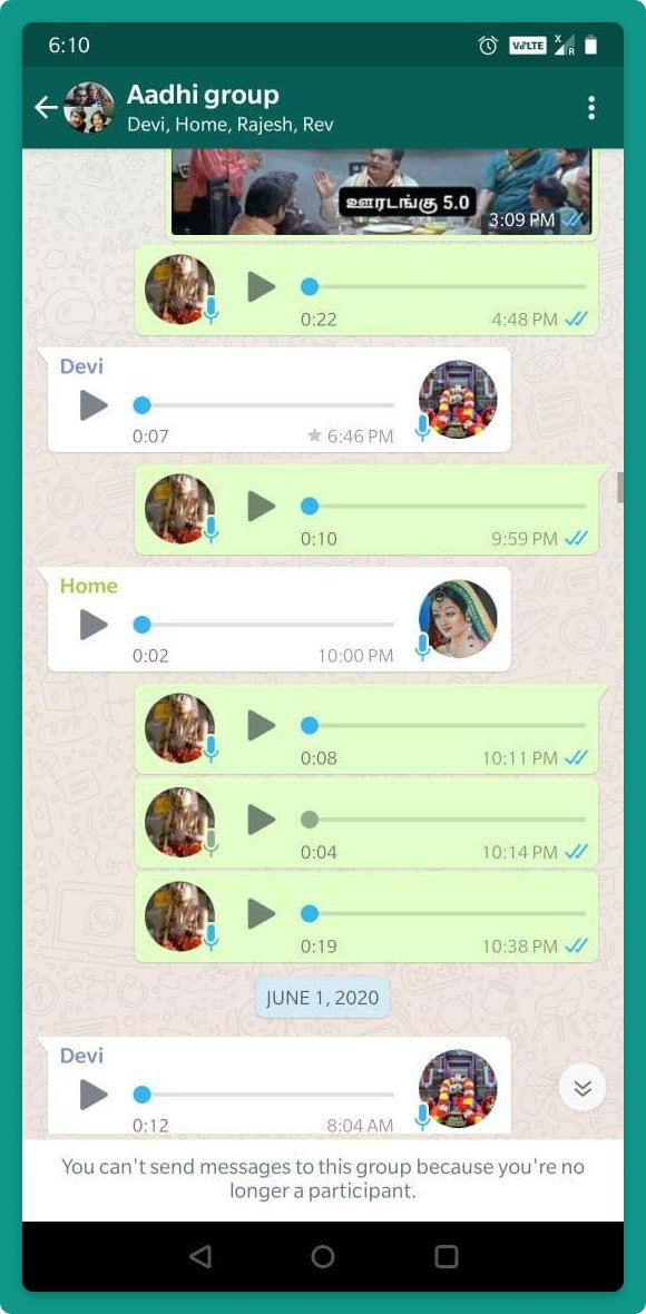 - Interestingly most of the messages are not text messages, instead, they were voice messages.- The reason being, it's hard to type messages in vernacular languages and also text messages lack personality.5/x