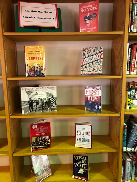 EllisLibraries's tweet image. Want to read up on voting ahead of Election Day? We're ready for you!