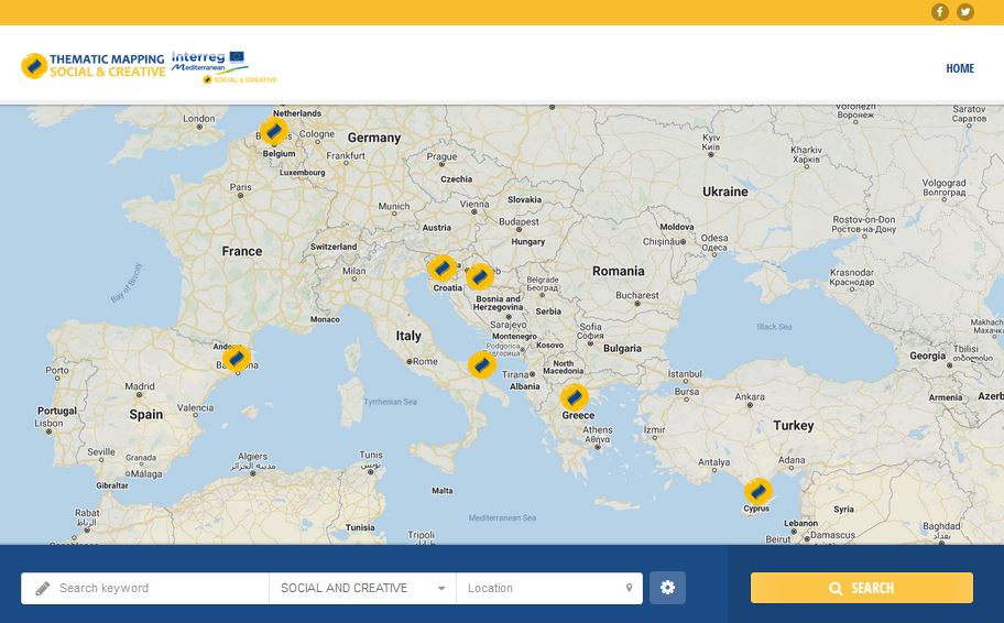 MEDSocialcreat's tweet image. The #SocialandCreative Community map is now updated!
Explore specific features of 11 @MEDProgramme modular projects focused on #creativity and #socialinnovation. Enjoy! bit.ly/3liSEFZ