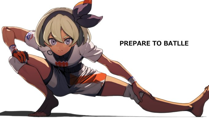 She's ready to battle.