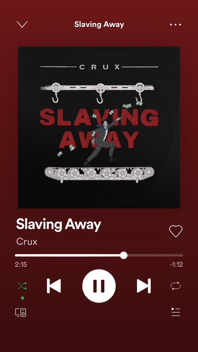 Love it when <a href="/SpotifyUK/">Spotify UK & Ireland</a> recommends new music I actually like! @CruxNewcastle 🙌🏼 #newmusic #newbandtowatch