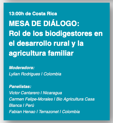 GREAT_offgrid's tweet photo. Latin American #biodigester experts are discussing rural settings today 13.00CST, and #circulareconomy tomorrow at #RedBioLac. Virtual and free https://t.co/EIv9vkeHlD https://t.co/lKjyIj8awy