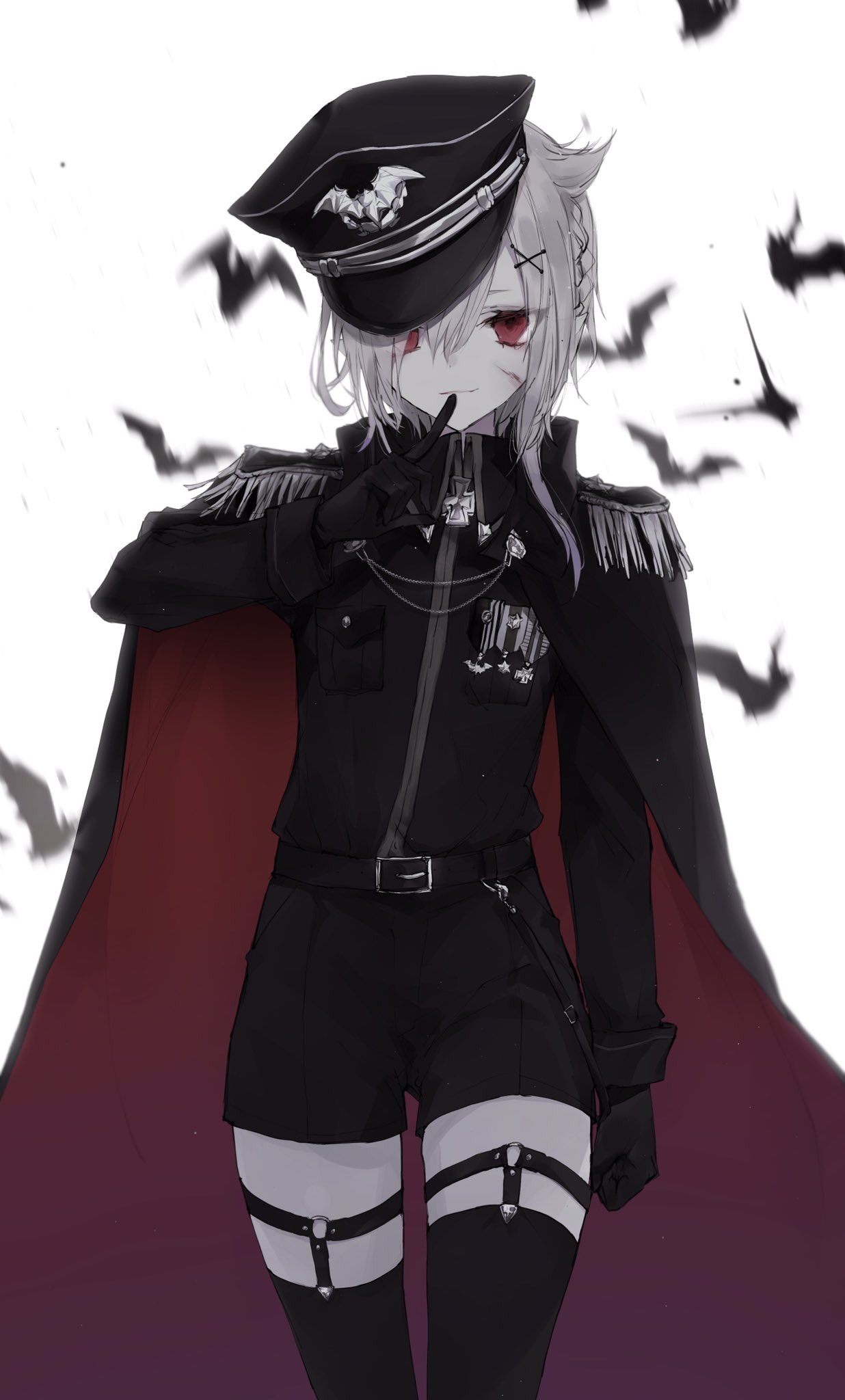近衛セナ お誕生日のお祝いにましろしき Si10ra 様から イラストを頂きました ありがとうございます 軍服かっこいい 自分で言うのもなんだけど似合うな T Co Grxtdlelgm Twitter