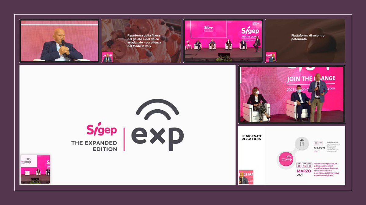 IEGexpo's tweet photo. Un’unione strategica di mq e byte: un evento fisico e digitale per rispondere alle esigenze del mercato, un format smart per agevolare la ripresa del #business #horeca
L’estensione digitale abbatte le barriere e ottimizza l'esperienza fieristica
Presentazione #Sigep2021 #exp2021 https://t.co/PvoRgSNSmf