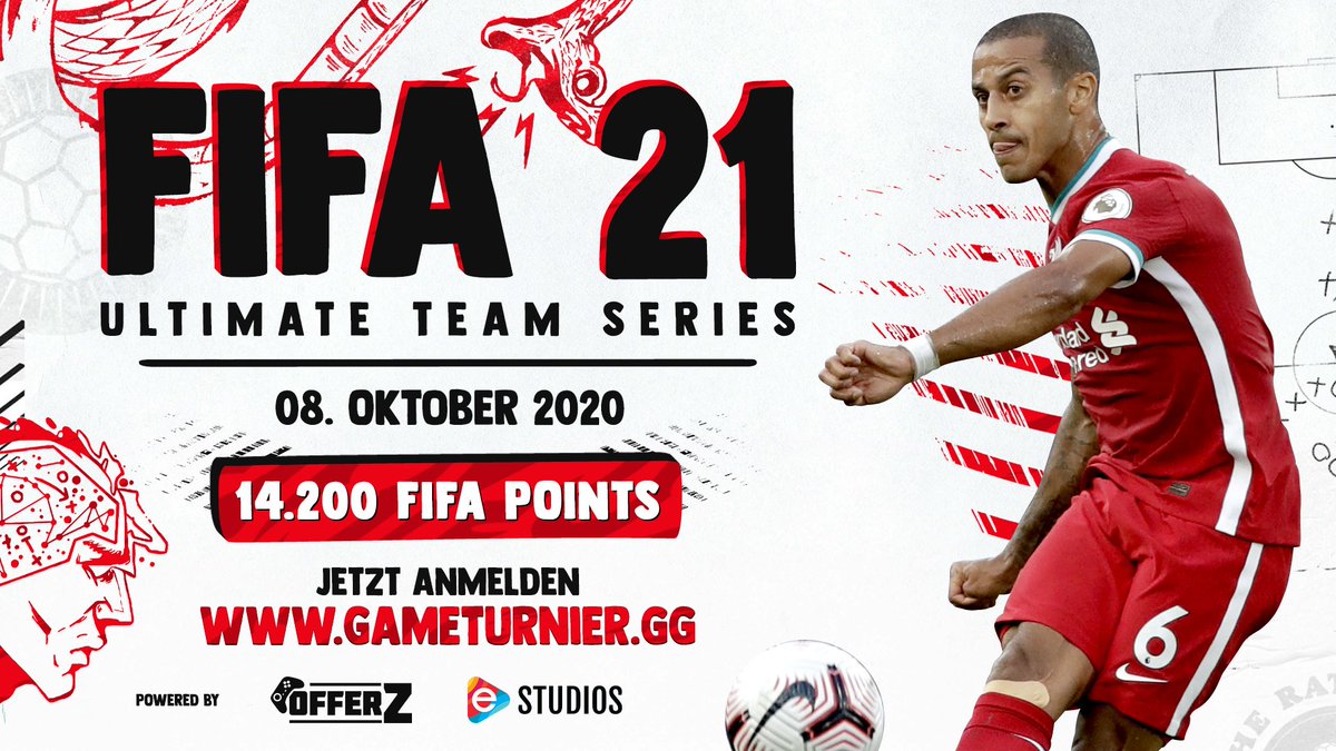 Markiert euch den Donnerstag! Bis Ende 2020 gibt's jede Woche ein FUT Turnier mit 14'200 Points. Melde dich jetzt für das 1. Turnier an! 

#FUTSeries #FIFA21