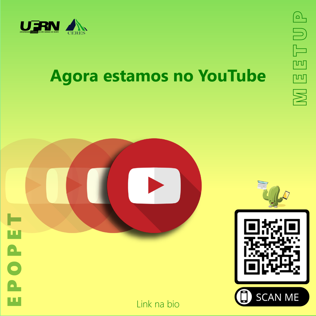CoursePet's tweet photo. E aí pessoal!!!! 
▶️ Visando expandir a nossa comunicação e ampliar o EPOPET MEETUP, criamos um canal no YouTube!
↪️ Nele será transmitido as palestras do evento e contamos com sua ajuda, se inscrevendo no canal! 
.
O link do canal: https://t.co/fPX9lCeuov
.
Contamos com você!!! https://t.co/9A5TFG94zV