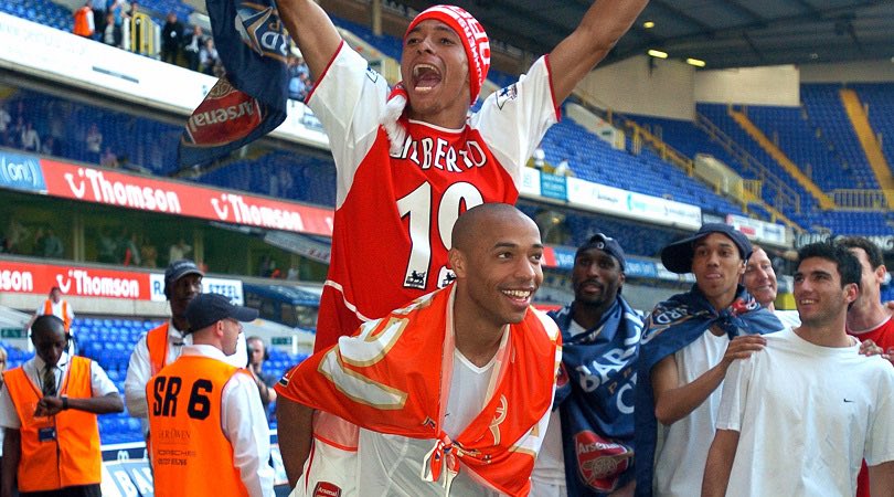 Happy birthday to Arsenal legend and invincible, Gilberto Silva      