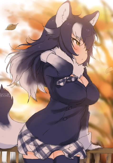 #けものフレンズ
秋風が頬を撫でる 