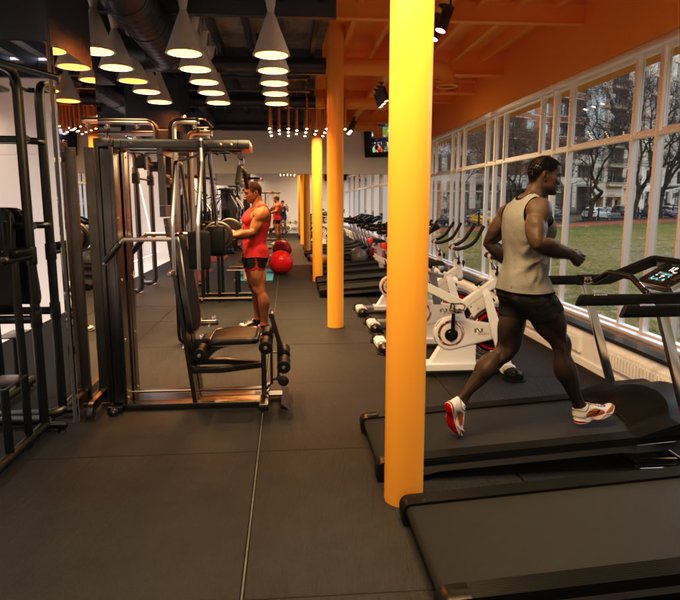 DAY 3! Let me introduce you my muscle temple. Not crowded. Lot of machines. Let's start a new training<a href="/tag/gym"class="tags"><span>#gym</span></a><a href="/tag/bodybuilding"class="tags"><span>#bodybuilding</span></a>