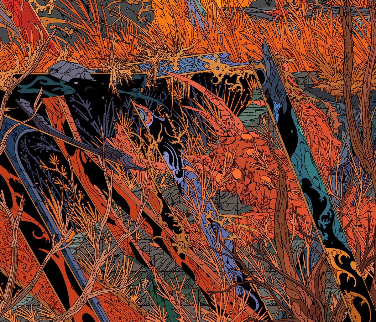 DWDSGN's tweet photo. Screaming forest. Personal work from 2020. https://t.co/nPFdTCVMsE