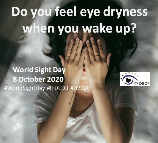 IT_DED3_Project's tweet photo. #WorldSightDay tomorrow! The #ITDED3 team continues to join forces for new findings in #DryEyeDisease drug development. #H2020 #MSCA #InvestEUresearch https://t.co/KdVtSpHLik