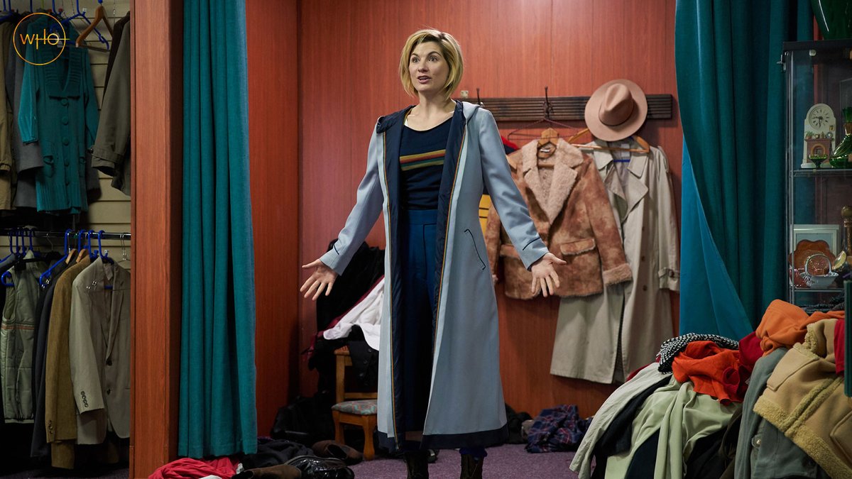 bbcdoctorwho's tweet photo. Two years today since the Thirteenth Doctor crash-landed onto our screens in 'The Woman Who Fell to Earth' 💙💙 #DoctorWho https://t.co/Vyja6XQvxO