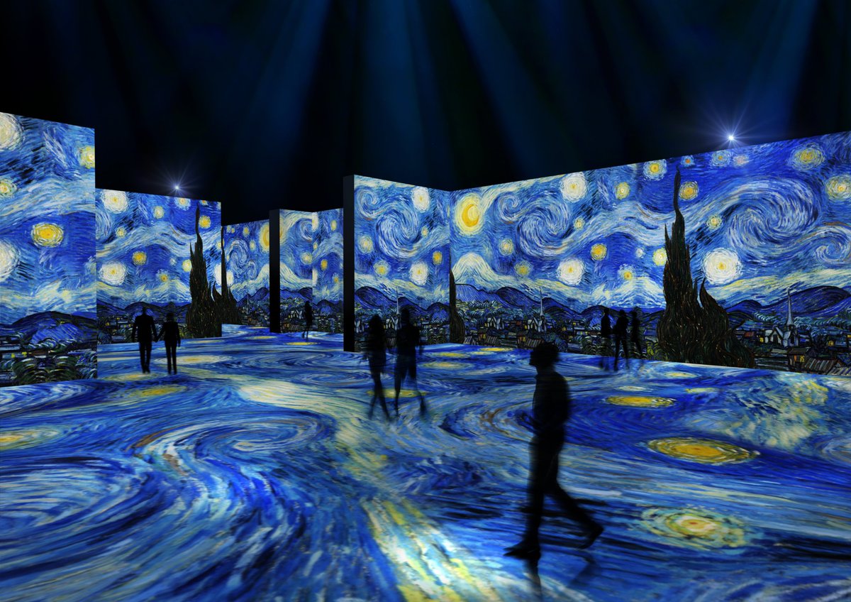 NewfieldsToday's tweet photo. Debuting in the Midwest in June 2021, THE LUME Indianapolis is a fully immersive experience will occupy the entire 4th floor of the IMA Galleries. 150 state of the art digital projectors will showcase great art works from floor to ceiling in 30,000 sq. ft. of gallery space. https://t.co/J6Lqjzm7JG