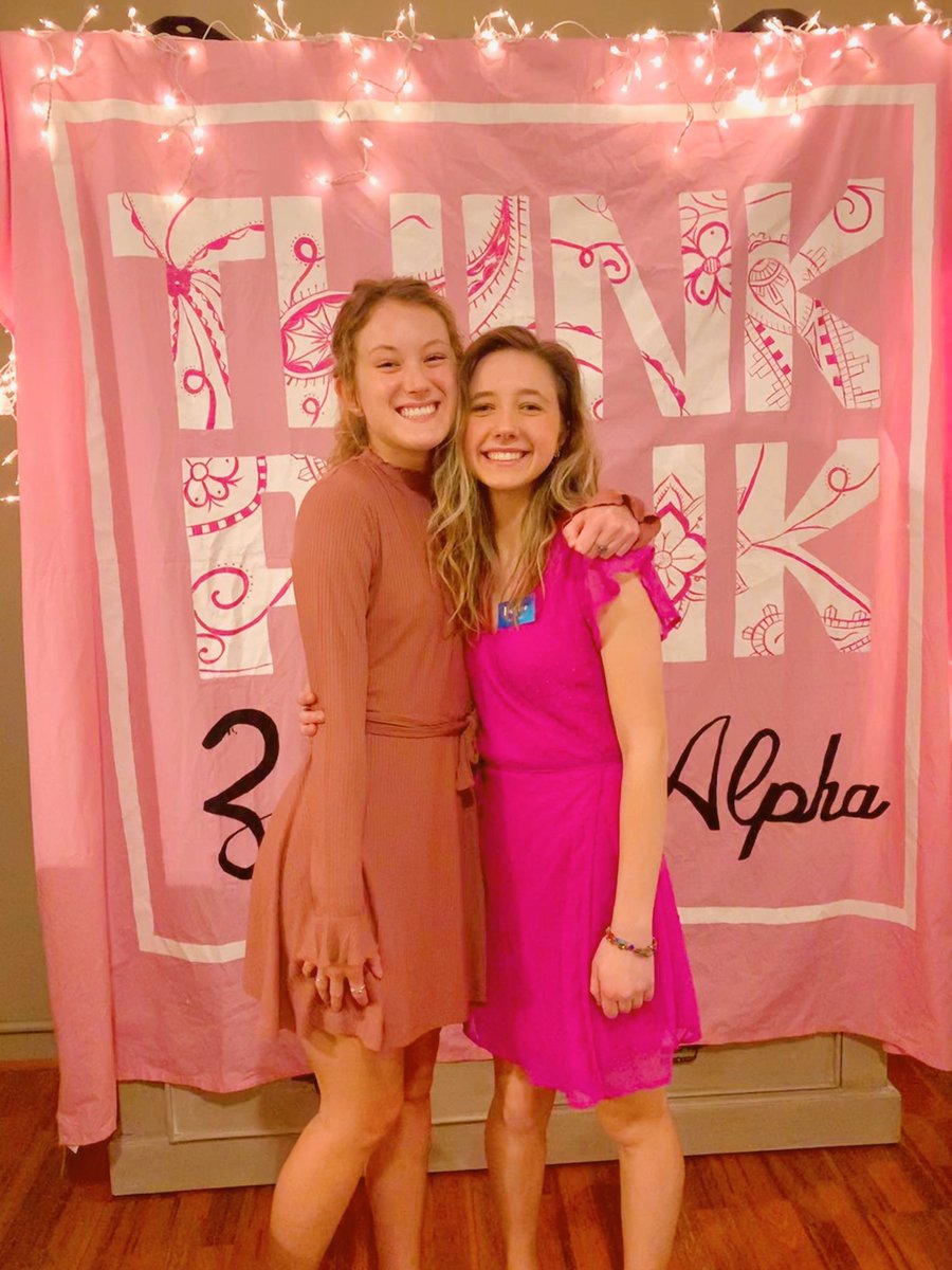 wvwczta's tweet photo. for the 1 in 8 &amp; 1 in 1,000 💕
comment below someone that you 𝗧𝗛𝗜𝗡𝗞 𝗣𝗜𝗡𝗞 for!!! 💗💗💗
•
•
•
#WEareZTA #ZTAThinkPink #WhyZetaWednesday https://t.co/YGFTmcp8Cw