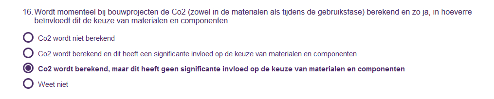 EcoQuaestor's tweet photo. Berekend u ook CO2 van bouwprojecten? Jazeker👍. En doet men iets met die kennis? Helaas nog te weinig 🙈🙉. @NVBK #ecokosten #RICS #CO2 #ParisProof #BOUWscoop https://t.co/U3UMbapVWT