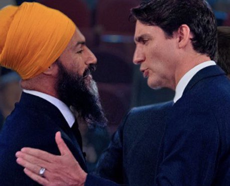 The lawyer in me wonders if the new #LPC #NDP entity was the result of a straight merger or an acquisition? One thing we know for sure, legal buffs: it wasn’t a hostile takeover. #cdnpoli