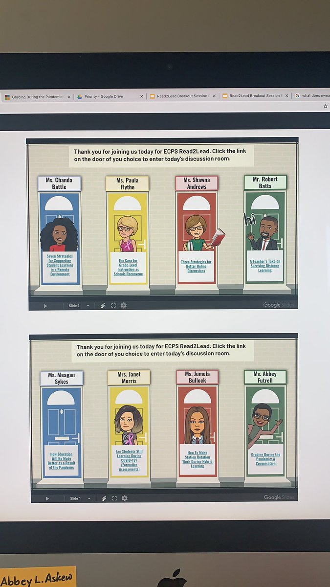 abbeylaskew's tweet photo. Trying a more interactive form of professional learning. Stay tuned! #ecps #ecpsciss https://t.co/Qki2dTHoNc