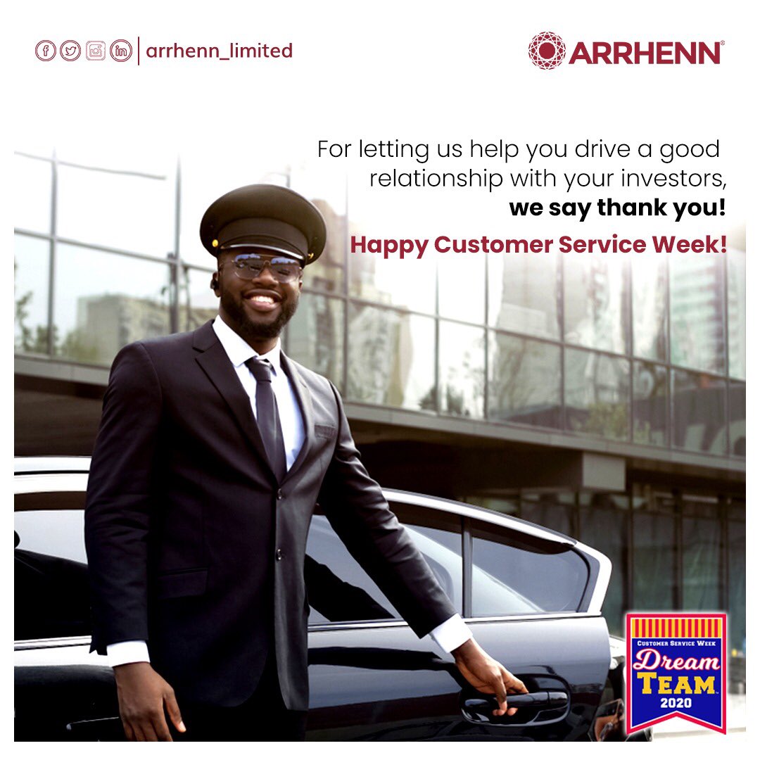 arrhenn_limited's tweet photo. Grateful for the amazing team that makes sure all our client's investors are well catered for, actualizing the visions and goals of every one of them.
They are our Dream Team!
#Arrhenn #DreamTeam #CustomerWeek2020
#CSW2020 #CSWeek2020 https://t.co/vMwFauRDbD