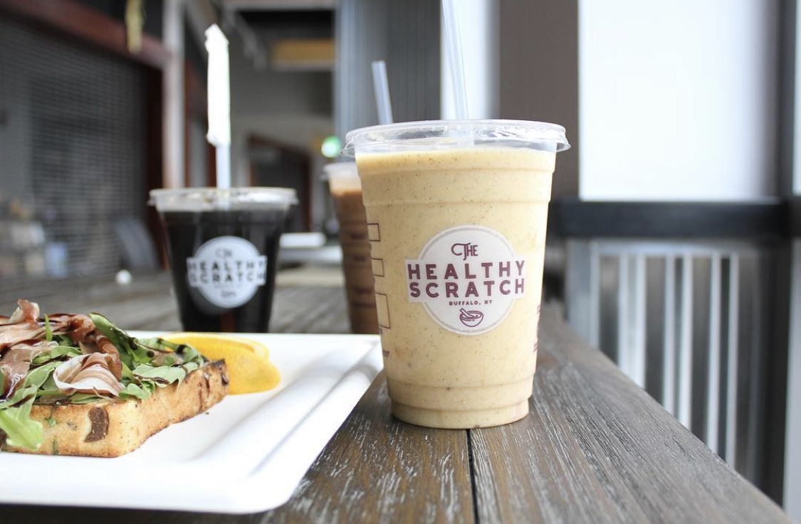 A $5 smoothie can brighten up any rainy day. ☀️ Happy Smoothie Wednesday!