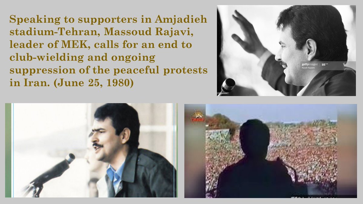 9)Let’s hear from Khomeini, shortly after the war broke out:“At this time that we are engaged at war,calmness must be maintained.If some people make speeches across the country&their speeches cause tension,whoever he is,in whatever position,I will put him in his place.”(State-TV)