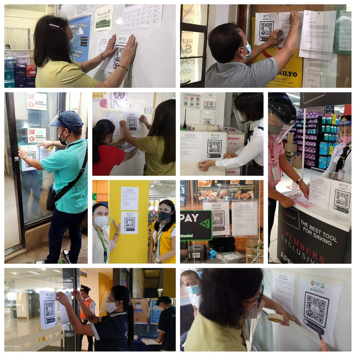 khyeaguba's tweet photo. Just scan the QR code, and viola! You can easily VOTE for Batangas City!
City gov't employees and business establishments owners/staff seen posting the #WeLoveBatangasCityPH QR code on their respective areas. You see, Batangueños are really supportive on this campaign @WWFCities https://t.co/NopmJ1uBu8