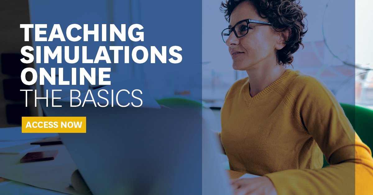 HarvardBizEdu's tweet photo. Interested in using simulations in your online classroom? This guide will help you understand what to look for when selecting a simulation and how to leverage the experience to maximize learning and student engagement.
Access the guide: https://t.co/J7mBF5A7wd

#HigherEd #BizEd https://t.co/SplI62flJb