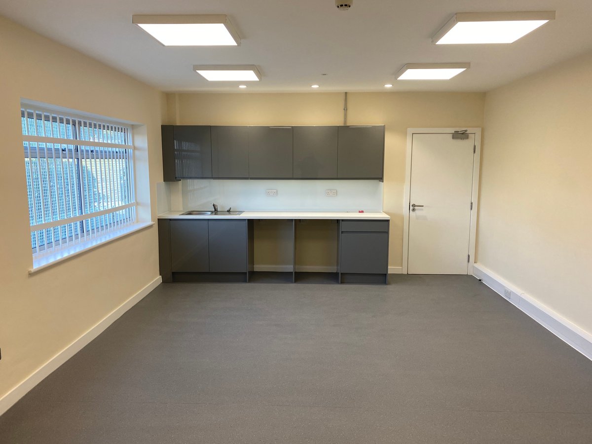 JonesHargreaves's tweet photo. Practical Completion has been recently achieved on the #refurbishment of Units E&amp;F, 5 Acre Estate, Park Farm Industrial Estate, Folkestone by Brookhall Construction on behalf of @McKaySecPLC #projectmanagement https://t.co/girXgibULa