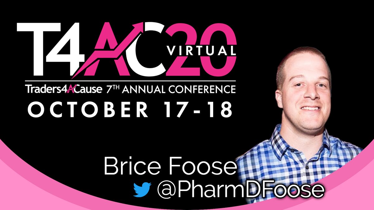 Traders4ACause (@traders4acause) on Twitter photo Another fresh face for #T4AC20 - Brice Foose! <a href="/PharmDFoose/">Brice Foose</a>
Brice will be sitting down with @MMangieri34, <a href="/inefficientmrkt/">Inefficient Market</a> and <a href="/CiocanaTrader/">Stan Gluzman</a> to talk about trading in 2020!
traders4acause.org/t4ac20 Another fresh face for #T4AC20 - Brice Foose! <a href="/PharmDFoose/">Brice Foose</a>
Brice will be sitting down with @MMangieri34, <a href="/inefficientmrkt/">Inefficient Market</a> and <a href="/CiocanaTrader/">Stan Gluzman</a> to talk about trading in 2020!
traders4acause.org/t4ac20