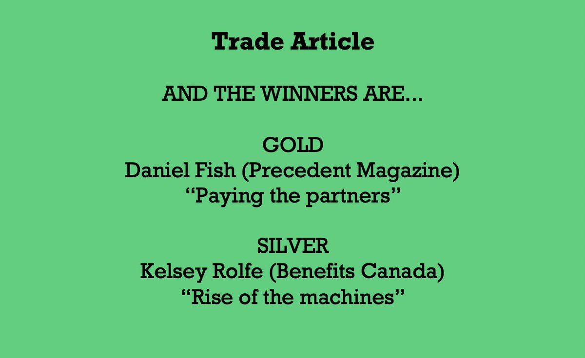 Honourable mention goes to Niall McGee  @NiallCMcGee and Rachelle Younglai  @rachyounglai (The Globe and Mail), “Barrick eyes hostile bid...”