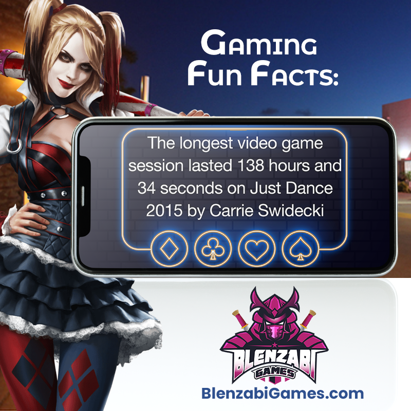BlenzabiGames's tweet photo. Gaming Fun Facts - Did you know.....
#blenzabigames #bzgames #GameappDev #FreelanceGameDev #UnityGamedev #3Dgamedev #PuzzleGameDev #ActionGameDev #RacingGameDev #StrategyGameDev #JacksonvilleGameDev #TampaBayGameDev #SouthFLGameDev #virtualreality #gamedev #vr #gamedevelopment https://t.co/MDMV4BLlxL