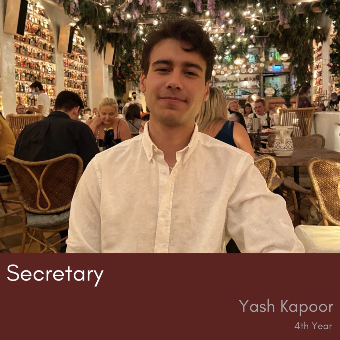 Finally let’s meet 🌟 Exec committee 🌟 Introducing this year’s Chair, Vice Chair, Treasurer and Secretary! #icsm