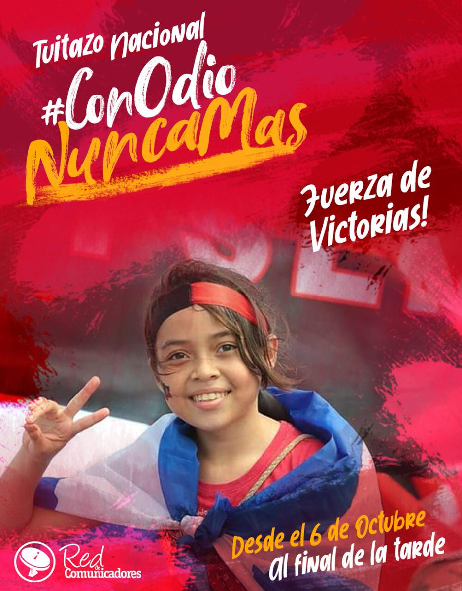 DmairenaG's tweet photo. Vamos #Nicaragua 
Vamos #ManaguaSandinista 
SIEMPRE CON AMOR #ConOdioNunMas 
Juntos forjarnos una sociedad mas humana https://t.co/7JA3WFqaJl