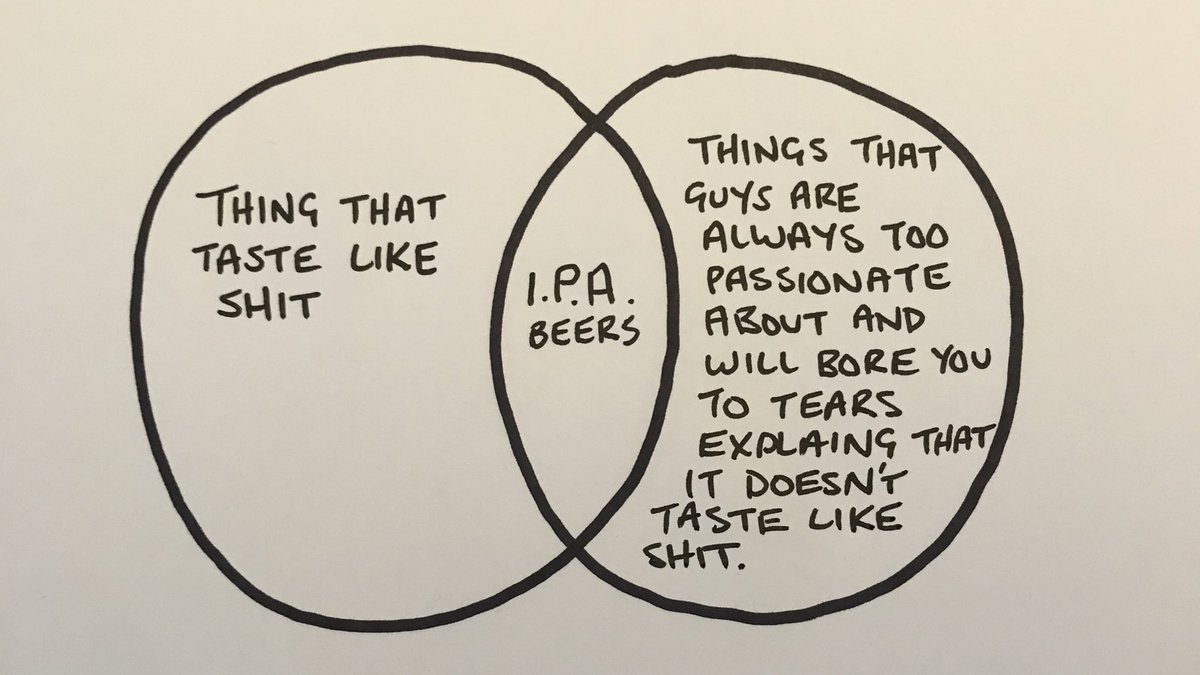 chazhutton's tweet image. Today’s comic: IPA Beers.