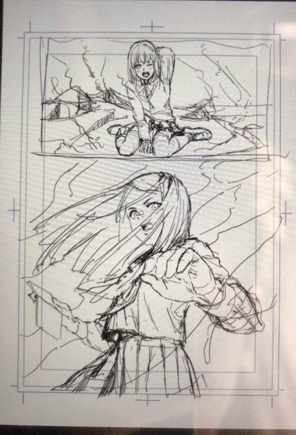 俺の描く女の子可愛すぎる。 