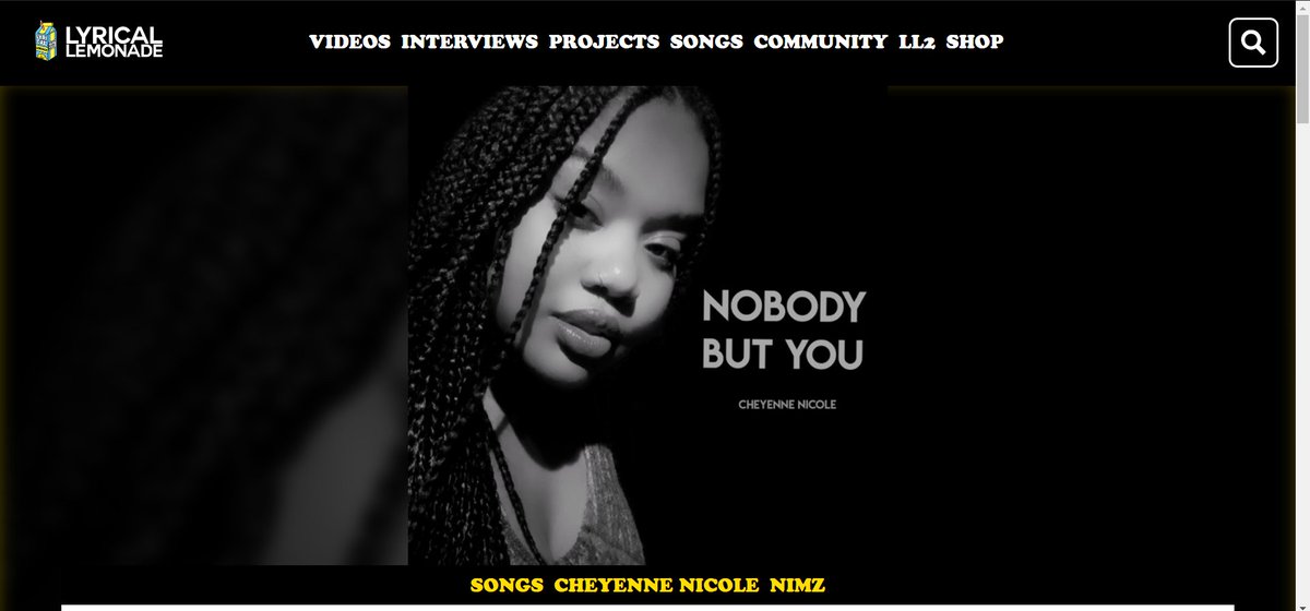 Have you heard <a href="/_cheyennenicole/">chey.</a>'s latest single "Nobody But You?" 

Read the <a href="/LyricaLemonade/">Lyrical Lemonade</a> article covering the release below!

Written by @BwashFutbol 🍋

lyricallemonade.com/p/nobody-but-y…