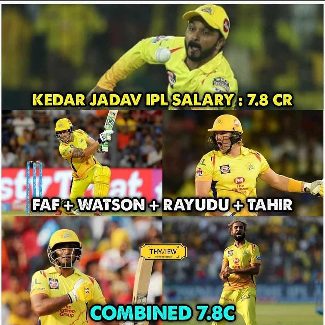 PrasaanthSaran's tweet photo. @ChennaiIPL This will say the story! Wasting player. Atleast give chances to Jagadeeshan @ChennaiIPL #removejadhav   #jadhav #jadeja #CSKvKKR #CSK https://t.co/FlVfUiat0l