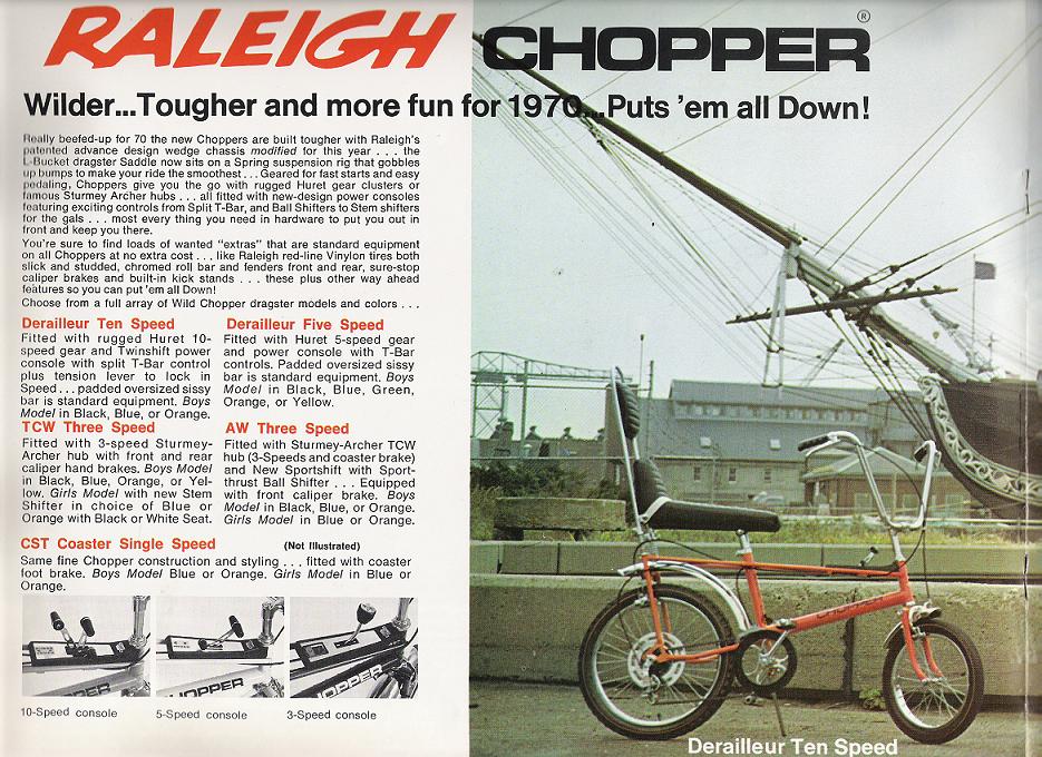 Let's start with the good stuff: the 10 speed Mark l Raleigh Chopper! Possibly the most dangerous - and therefore best - bike any child could own. I mean, look at it!!