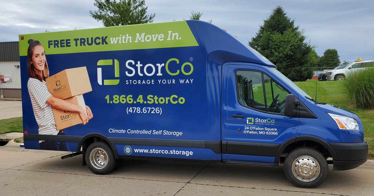 Full coverage wrap for StorCo in O'Fallon, MO