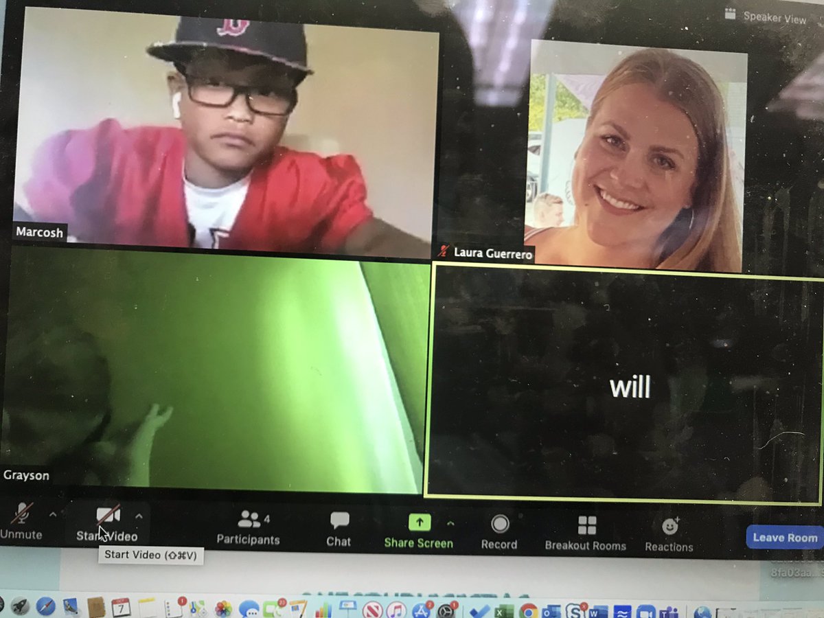 In person or online, we can still have great literature circle conversations!  #hybridlearning <a href="/EPEAGLESEHSI/">Eagle Heights Spanish Immersion</a>