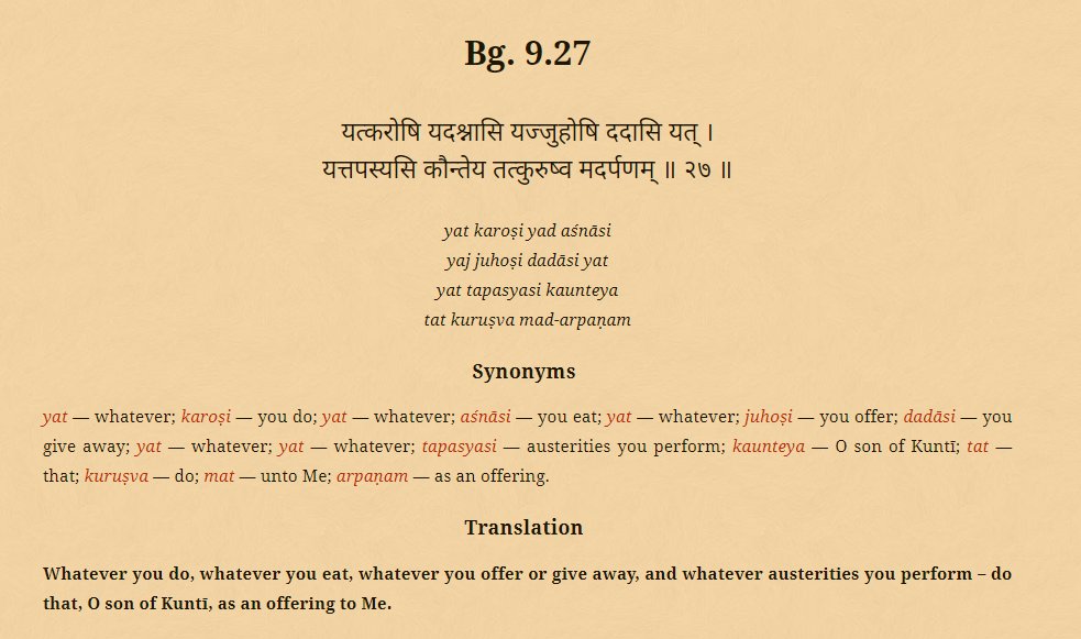 Bhakti Yoga (Saral/Easy): Once a worshiper completely surrenders self to supreme or any manifestation of supreme by remembering in any way, he/she is intact from any sinful reactions & ultimately merges to God. BG 9.27/9.28