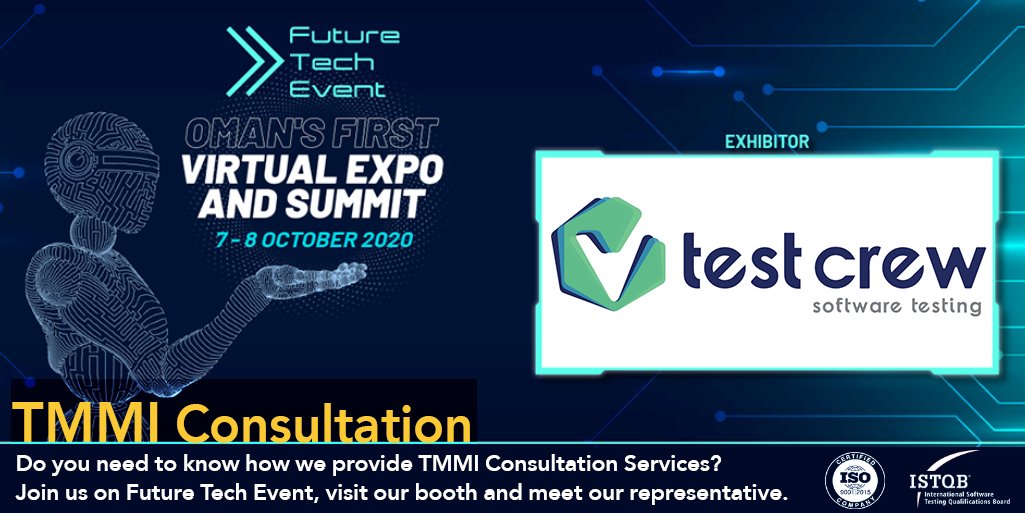 TestCrewCo's tweet photo. We are excited to see you in our booth at the Future Tech Event summit.
Our booth URL:
https://t.co/yvgKOvZvZI
@FutureTechNow1
#جودة_البرمجيات
#اختبار_البرمجيات
#futuretechtechnology #futuretechnow #futuretechnologyleaders #futuretechnologist #futuretechoman https://t.co/glhYFvjLrk