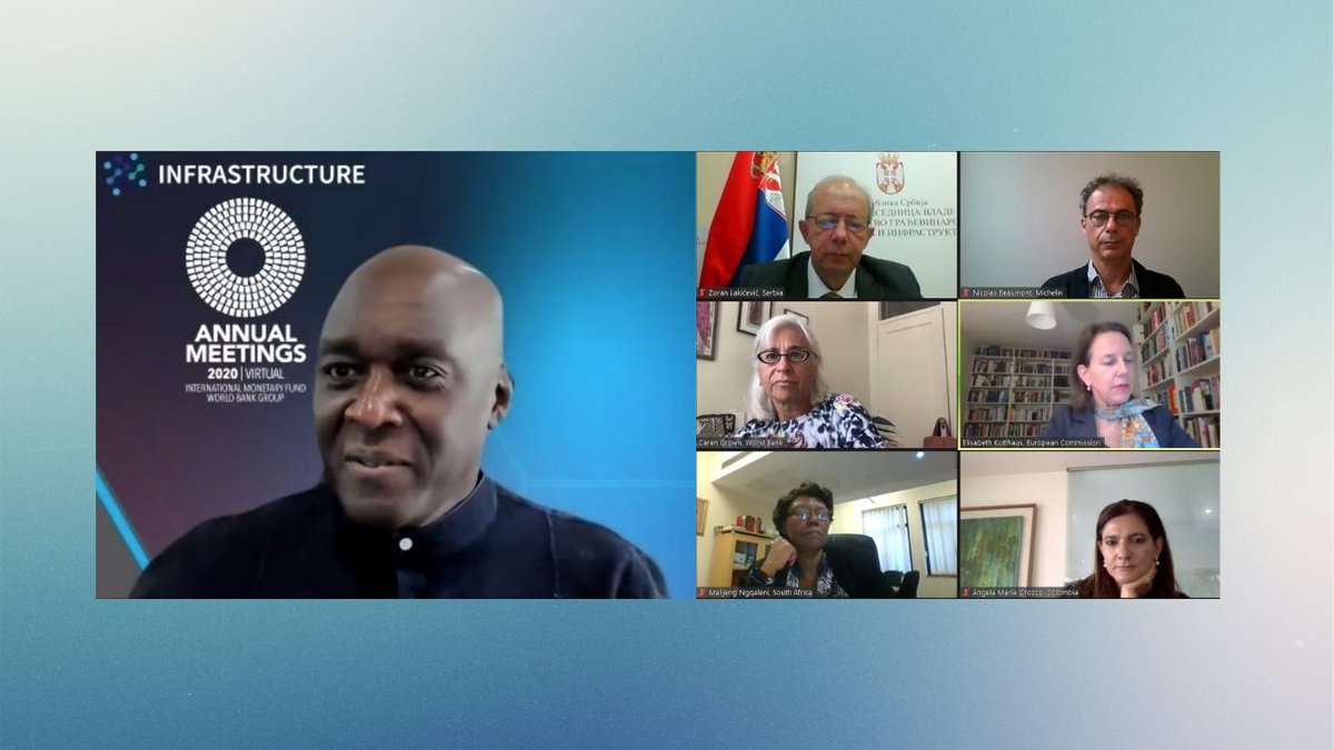 Diop_IFC's tweet photo. Insightful &amp; thought-provoking conversation yesterday on the need to integrate #women more fully in the #transport sector. Together, let’s make transport more inclusive. #BuildingBetterLives https://t.co/n2h0CzbpRH