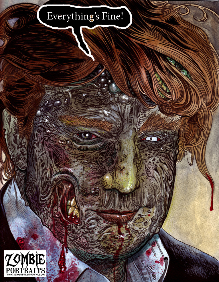 ZombiePortraits's tweet photo. Nothin' to see here folks, everything's fine! #trumpfection #ZombiePrez https://t.co/16MiV1m0wg